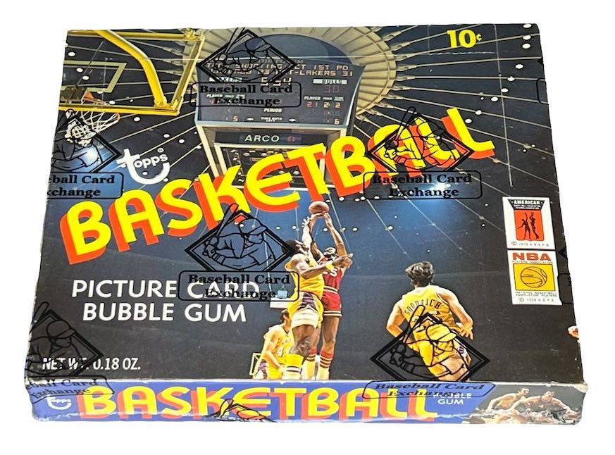 basketball cards hobby sports cards box