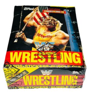 1987 Topps WWF Wrestling Unopened Wax Box (BBCE)