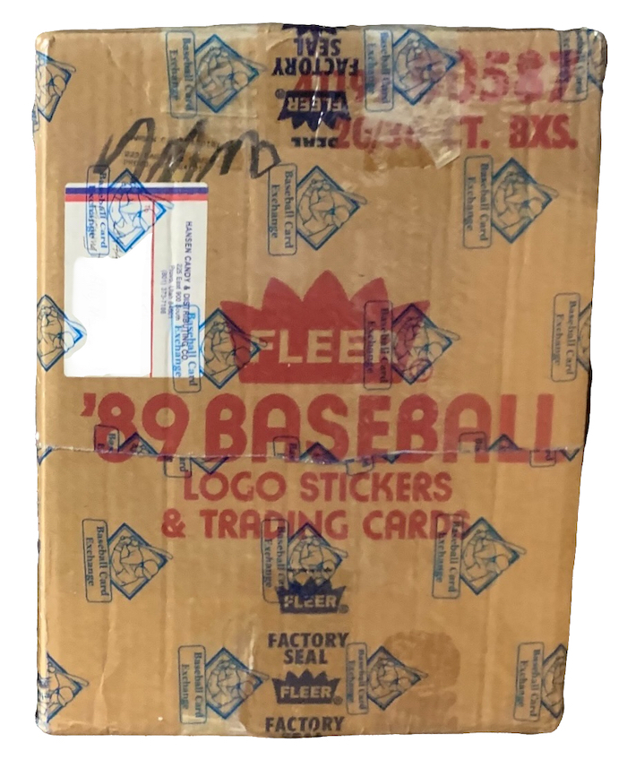 1989 Fleer Baseball case