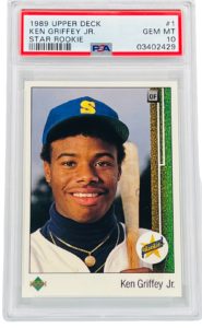 1989 Upper Deck Ken Griffey Jr PSA 10