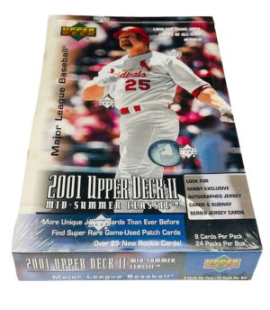 2001 Upper Deck II Mid-Summer Classic Baseball Hobby Box