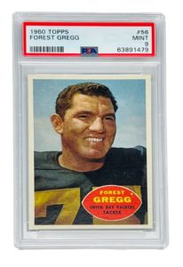 1960 Topps Forest Gregg PSA 9