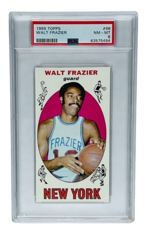 1969 Topps Walt Frazier PSA 8