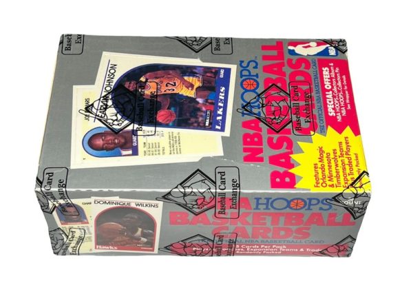 1989-90 NBA Hoops S2 Wax Box (BBCE+FASC)