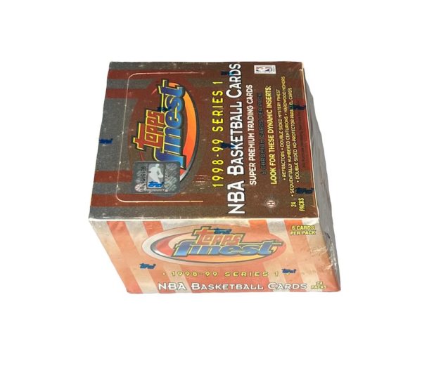 1998-99 Topps Finest Series 1 Basketball Hobby Box