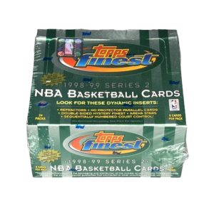 1998-99 Topps Finest Series 2 Basketball Hobby Box