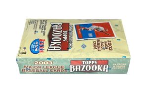 2003 Topps Bazooka Baseball Hobby Box