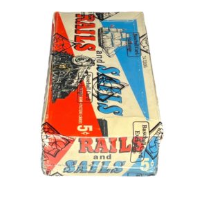 1955 Topps Rails and Sails Wax Box (BBCE)