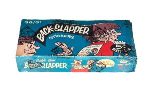 1967 Fleer Back-Slapper Stickers Box (BBCE)