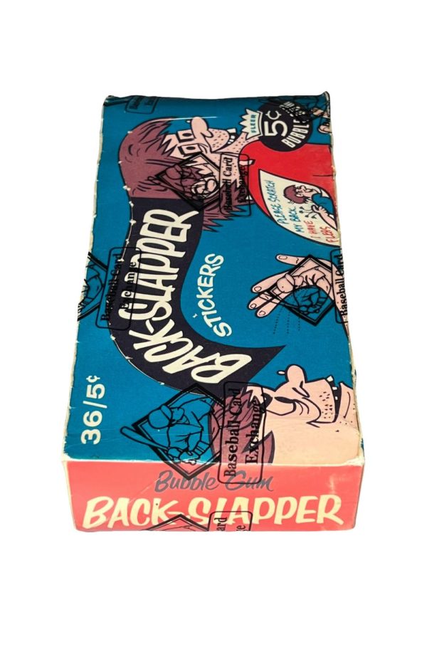 1967 Fleer Back-Slapper Stickers Box (BBCE)