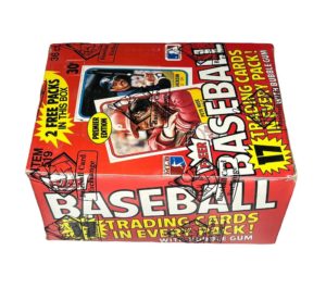 1981 Fleer Baseball Wax Box (BBCE)