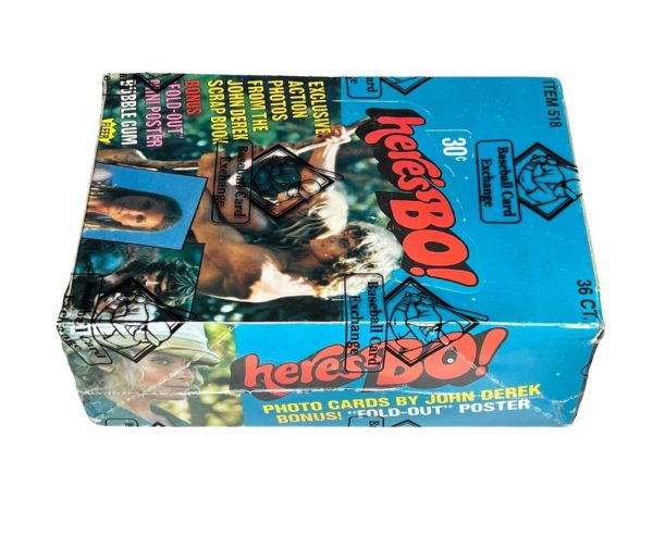1981 Fleer here's Bo! Wax Box (BBCE)