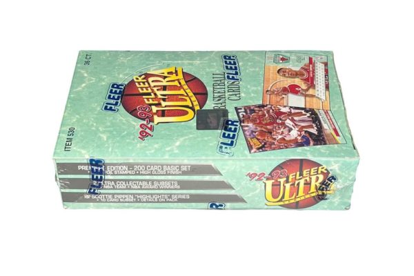 1992-93 Fleer Ultra Series 1 Basketball Wax Box