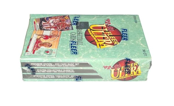 1992-93 Fleer Ultra Series 1 Basketball Wax Box