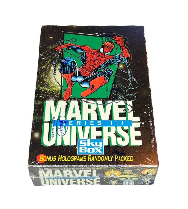 1992 Impel Skybox Marvel Universe Series 3 Hobby Box