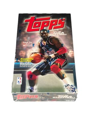 1997-98 Topps Series 1 Basketball Retail Box