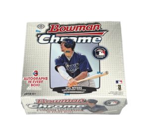 2013 Bowman Chrome Baseball Jumbo Hobby Box