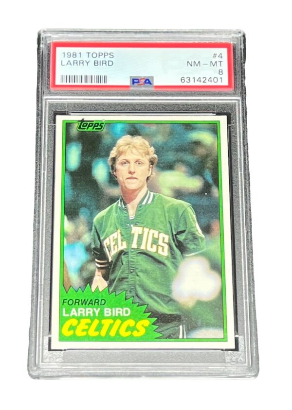 1981 Topps Larry Bird (PSA 8)