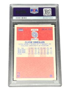 1986 Fleer Clyde Drexler (PSA 10)