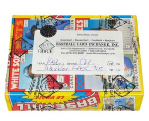 1986 O Pee Chee Baseball Wax Box (BBCE+FASC)