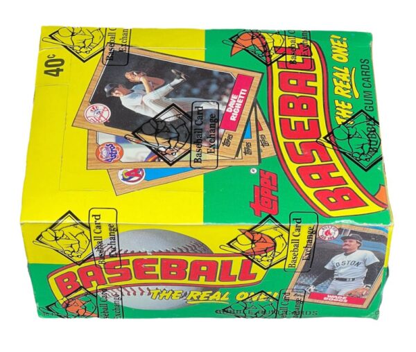 1987 Topps Baseball Wax Box (BBCE+FASC)