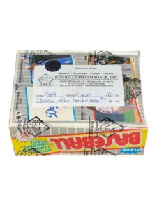 1989 Fleer Baseball Wax Box (BBCE+FASC)