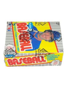 1989 Fleer Baseball Wax Box (BBCE+FASC)