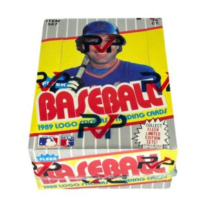 1989 Fleer Baseball Wax Box Case Code 91511 (RVP+FASC)