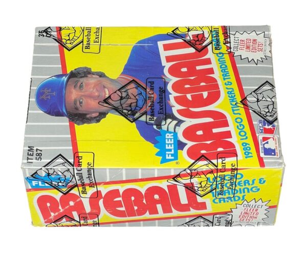 1989 Fleer Baseball Wax Box Error Code 83621 (BBCE+FASC)