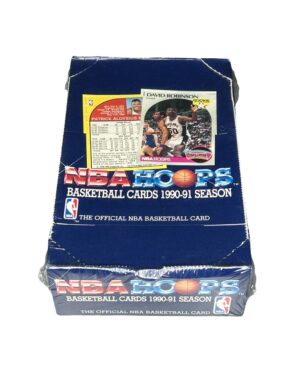 1990-91 NBA Hoops Series 1 Factory Sealed Wax Box