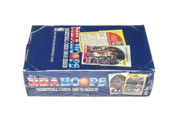 1990-91 NBA Hoops Series 1 Factory Sealed Wax Box