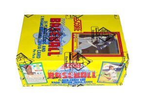 1990 Score Baseball Wax Box (BBCE+FASC)