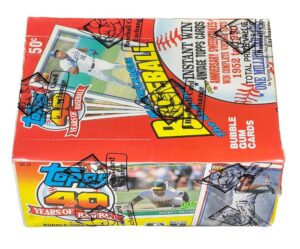 1991 Topps Baseball Wax Box (BBCE+FASC)