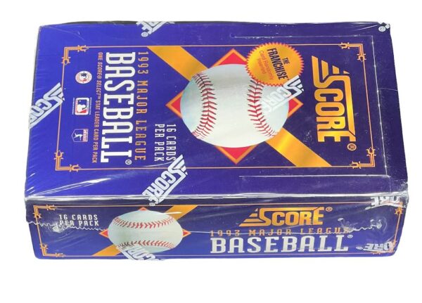 1993 Score Baseball Wax Box (Factory Sealed)