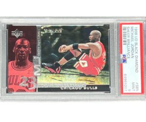 1998 Upper Deck Michael Jordan Sheer Brilliance (PSA 9)