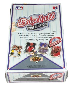 1991 Upper Deck Low Series Baseball Wax Box