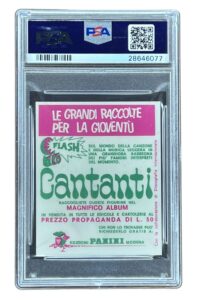 1969 Panini Cantanti Elvis Presley (PSA 9)