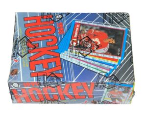 1989-90 O Pee Chee Hockey Wax Box (BBCE+Tape Intact)