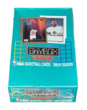 1990-91 Skybox Series 2 Basketball Wax Box