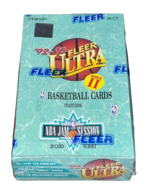 1992-93 Fleer Ultra Series 2 Basketball Wax Box