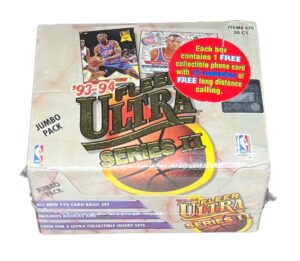 1993-94 Fleer Ultra Series 2 Basketball Jumbo Box