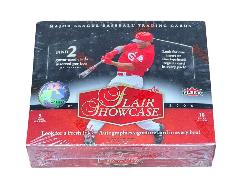 2006 Fleer Flair Showcase Baseball Hobby Box