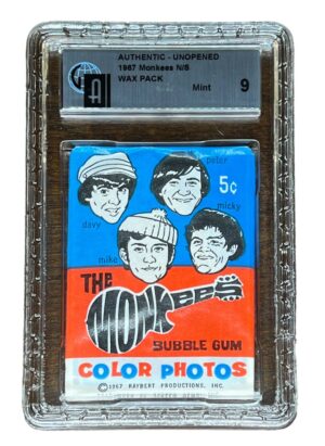 1967 Donruss The Monkees Series 2 Wax Pack (GAI 9)