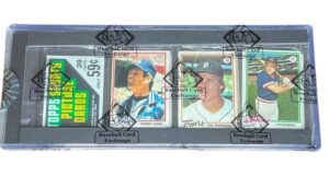 1978 Topps Baseball Rack Pack with Tommy John on Front (BBCE)