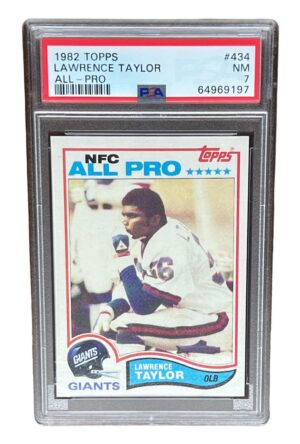 1982 Topps Lawrence Taylor (PSA 7)