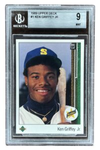 1989 Upper Deck Ken Griffey Jr (BGS 9)