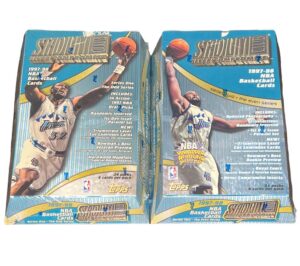 1997-98 Topps Stadium Club Basketball Retail Box Lot (Series 1 & Series 2)