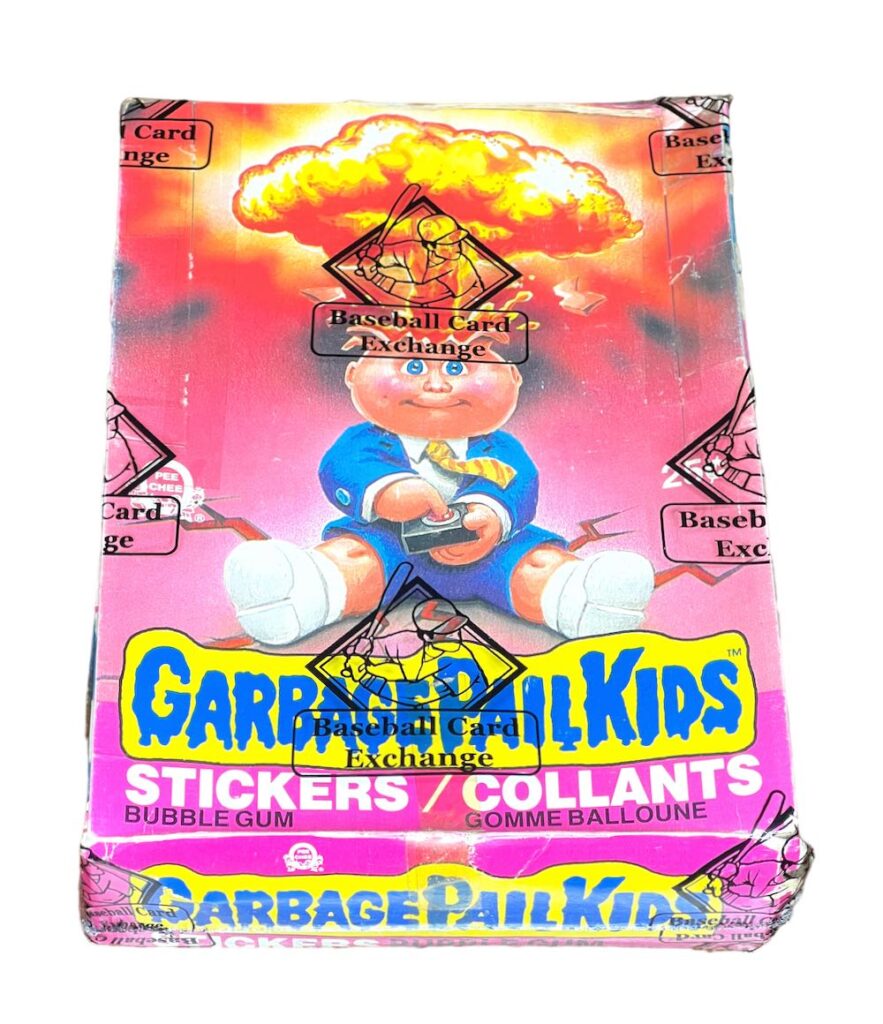1985 O Pee Chee Garbage Pail Kids Series 1 Wax Box (BBCE)