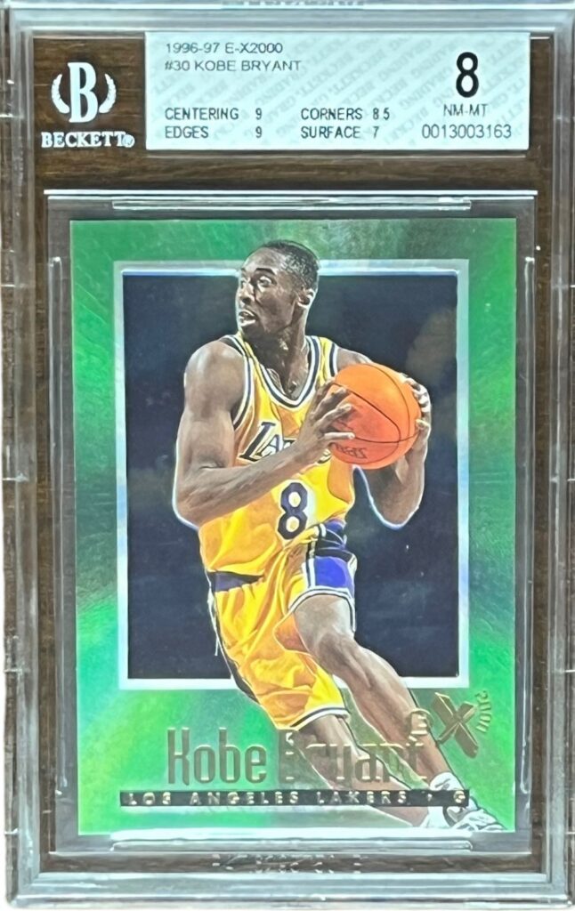 1996 Skybox E-X2000 Kobe Bryant (BGS 8)