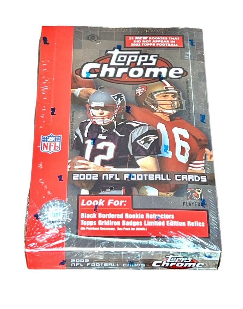 2002 Topps Chrome Football Hobby Box